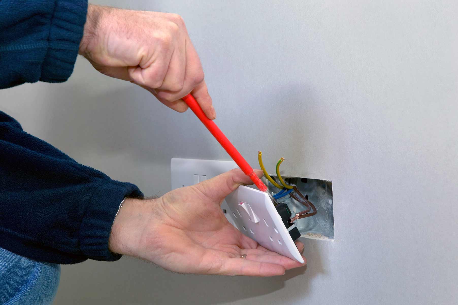 Our electricians can install plug sockets for domestic and commercial proeprties in The Bookhams and the local area. 